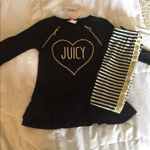NWT Juicy Couture 2 piece outfit